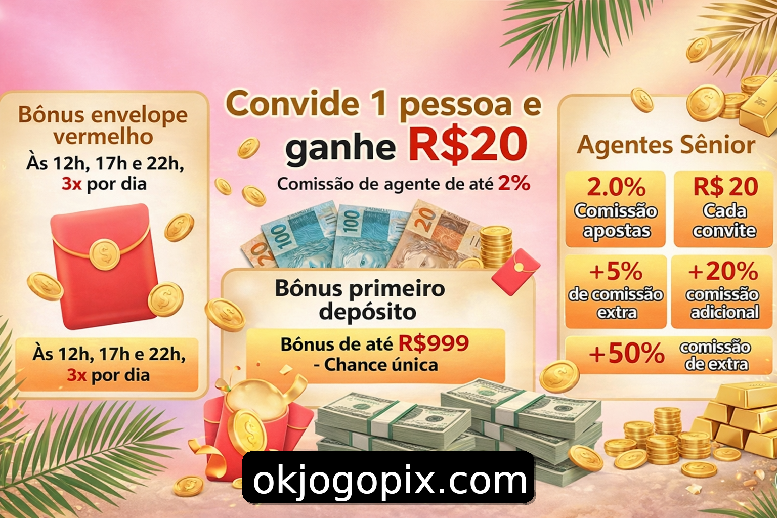 Banner do Bônus do Casino okjogo